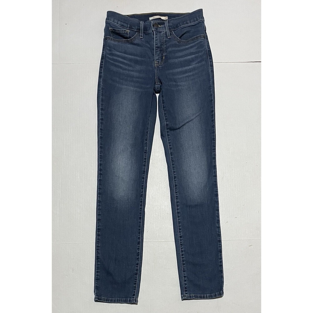 Levi's 312 Shaping Slim Jeans Women's Size 27 X 29.5 Blue Mid Rise Stretch Denim